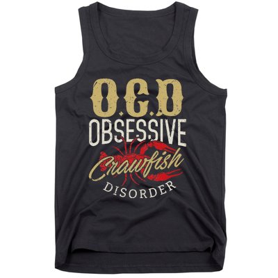 Crawfish Boil Ocd Funny Cajun Louisiana Festival Tank Top