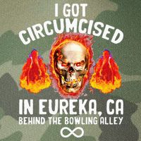 Circumcised Bowling Oddly Specific Humor Weird Funny Meme Legacy Tie Dye Trucker Hat