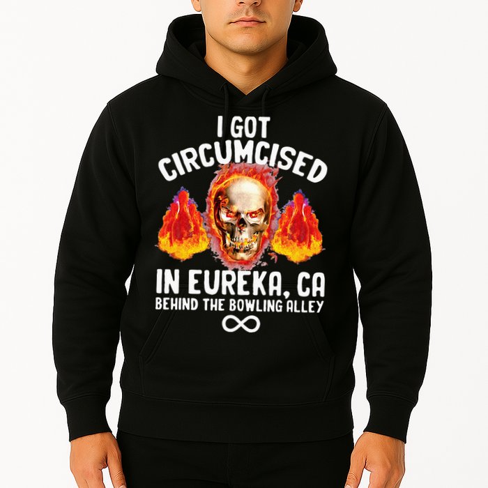 Circumcised Bowling Oddly Specific Humor Weird Funny Meme Hoodie