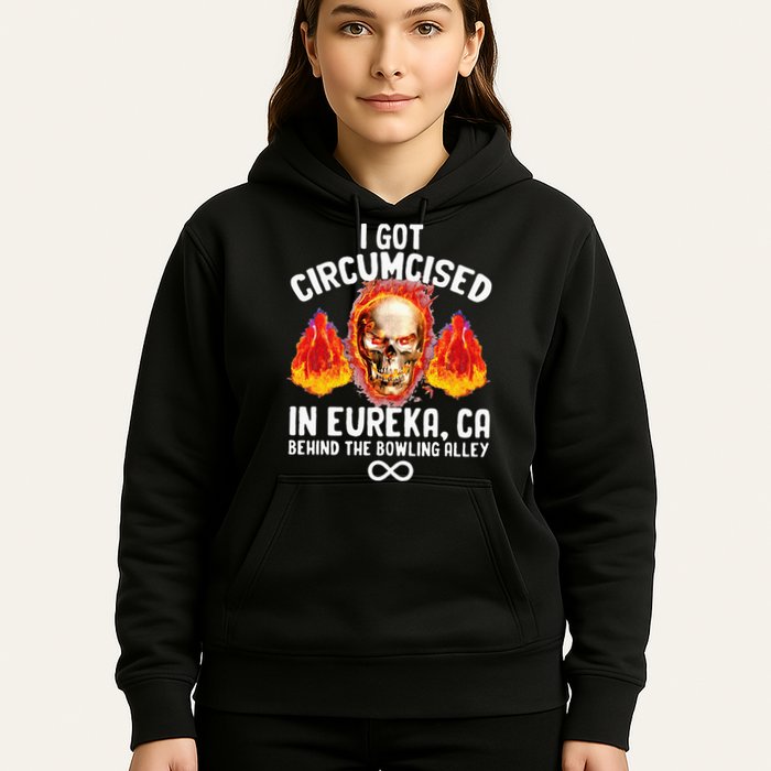 Circumcised Bowling Oddly Specific Humor Weird Funny Meme Hoodie