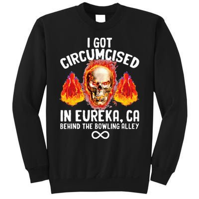 Circumcised Bowling Oddly Specific Humor Weird Funny Meme Sweatshirt