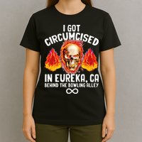 Circumcised Bowling Oddly Specific Humor Weird Funny Meme T-Shirt