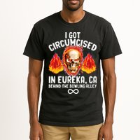 Circumcised Bowling Oddly Specific Humor Weird Funny Meme Tall T-Shirt