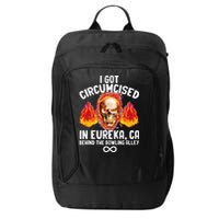 Circumcised Bowling Oddly Specific Humor Weird Funny Meme City Backpack