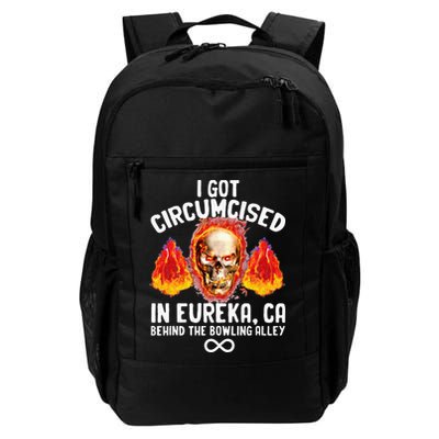 Circumcised Bowling Oddly Specific Humor Weird Funny Meme Backpack