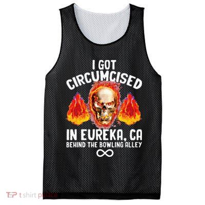 Circumcised Bowling Oddly Specific Humor Weird Funny Meme Mesh Reversible Basketball Jersey Tank