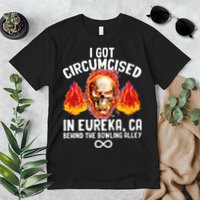 Circumcised Bowling Oddly Specific Humor Weird Funny Meme Premium T-Shirt