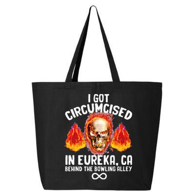 Circumcised Bowling Oddly Specific Humor Weird Funny Meme 25L Jumbo Tote