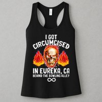 Circumcised Bowling Oddly Specific Humor Weird Funny Meme Womens Tank Top