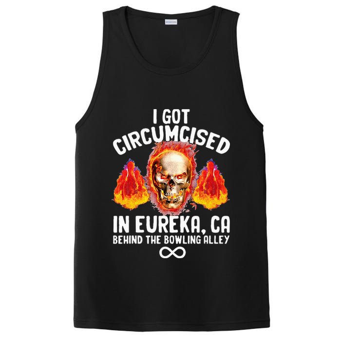 Circumcised Bowling Oddly Specific Humor Weird Funny Meme PosiCharge Competitor Tank