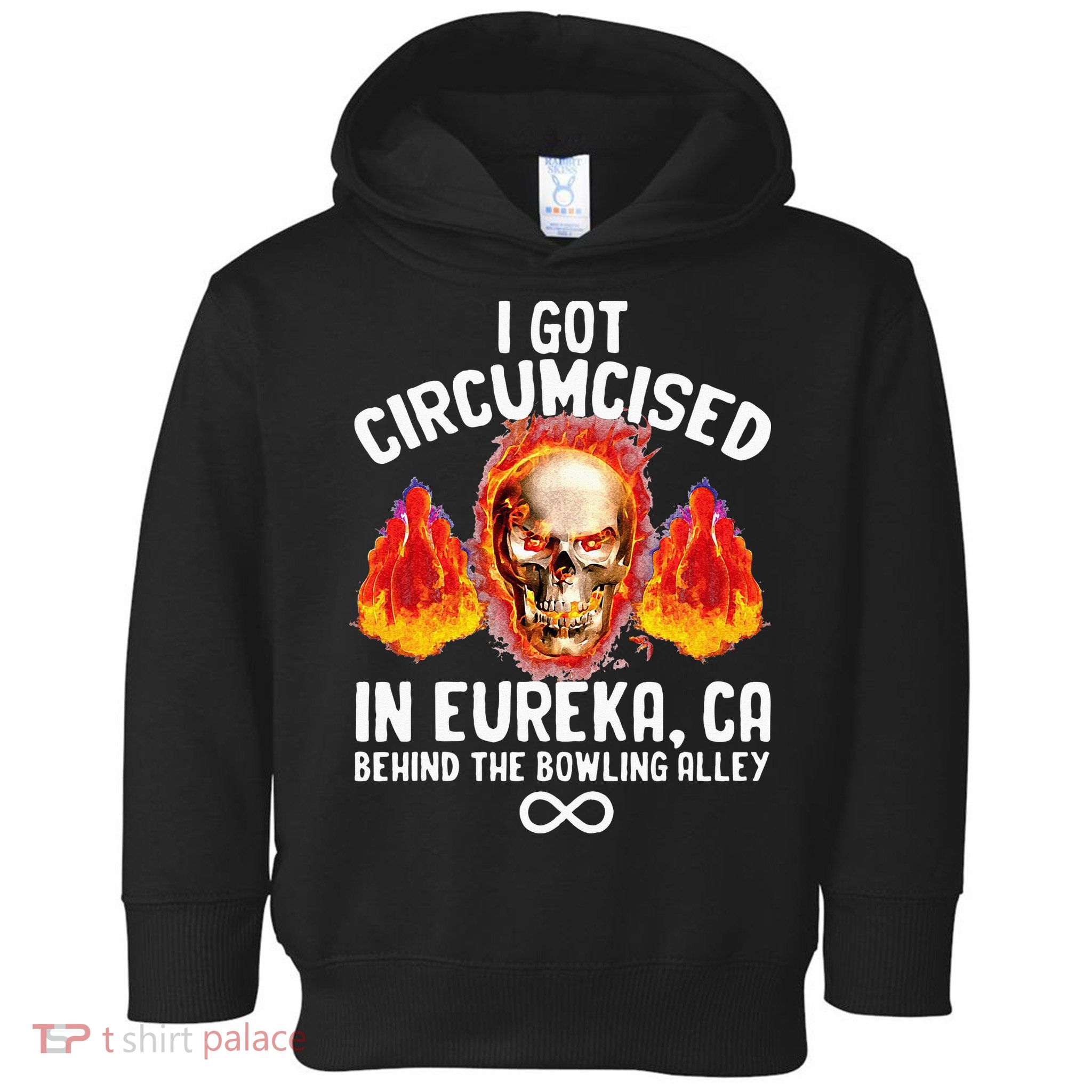 Circumcised Bowling Oddly Specific Humor Weird Funny Meme Toddler Hoodie