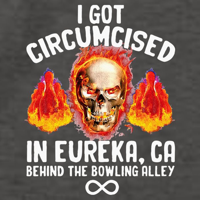 Circumcised Bowling Oddly Specific Humor Weird Funny Meme Vector Backpack