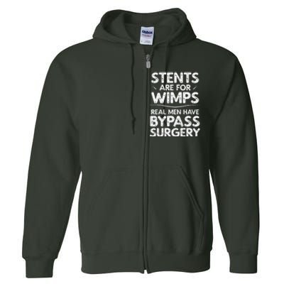 Cool Bypass Open Heart Surgery Full Zip Hoodie