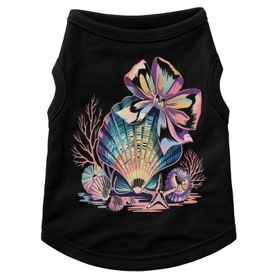 Coquette Bow Ocean Beach Coastal Summer Women Doggie Tank