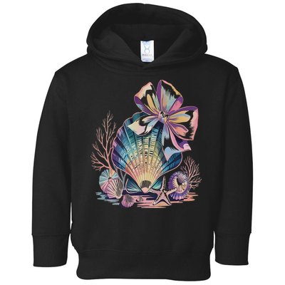 Coquette Bow Ocean Beach Coastal Summer Women Toddler Hoodie