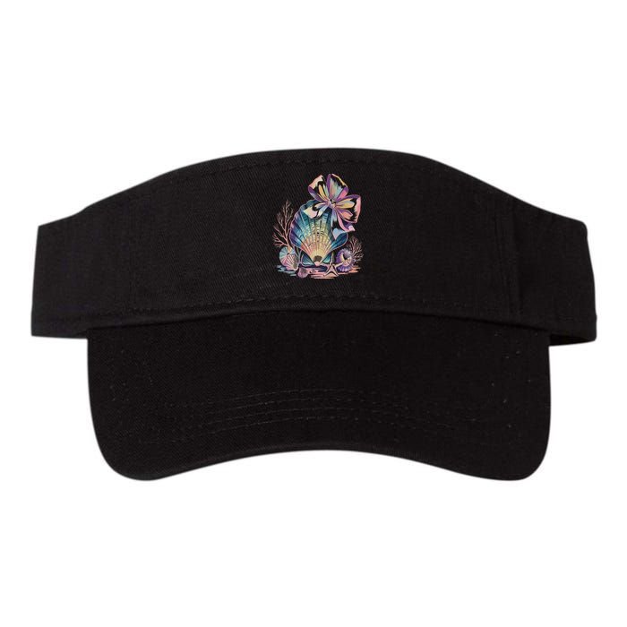Coquette Bow Ocean Beach Coastal Summer Women Visor