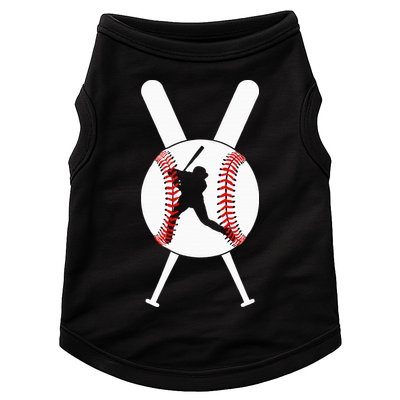 Cool Baseball Player Doggie Tank