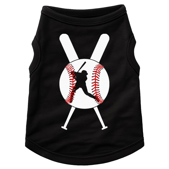 Cool Baseball Player Doggie Tank