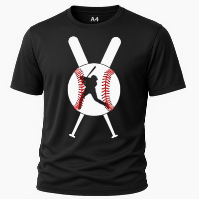 Cool Baseball Player Cooling Performance Crew T-Shirt