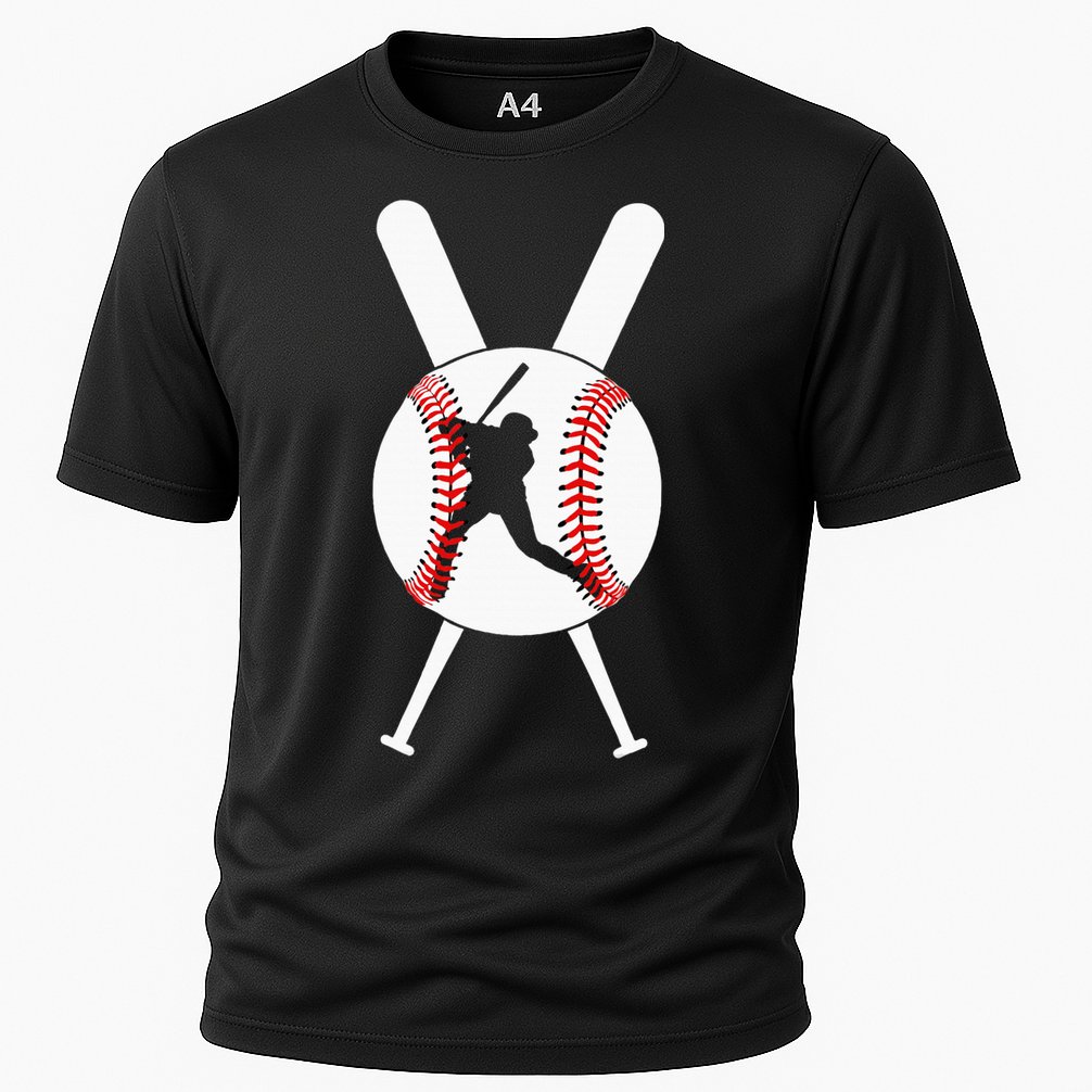 Cool Baseball Player Cooling Performance Crew T-Shirt