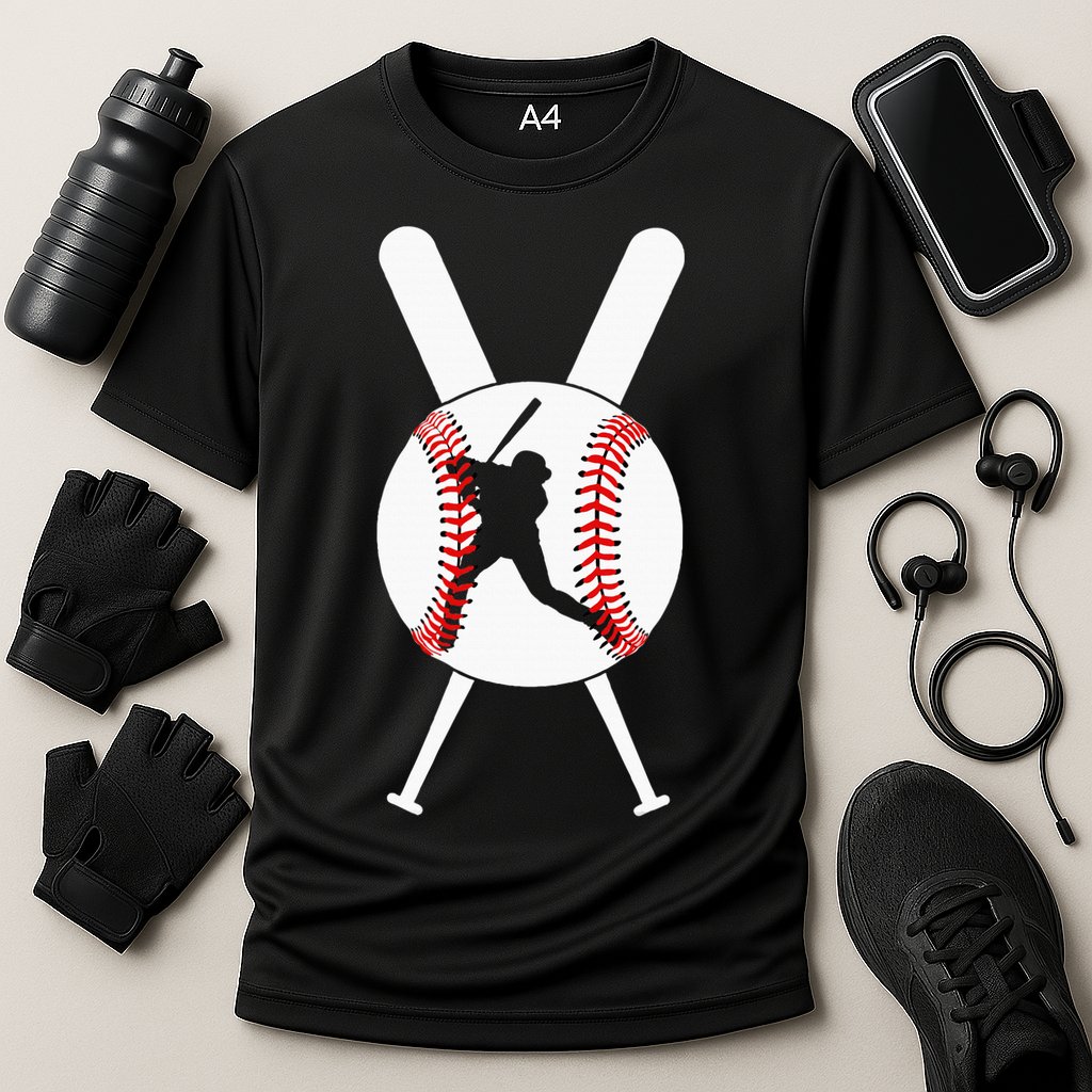 Cool Baseball Player Cooling Performance Crew T-Shirt