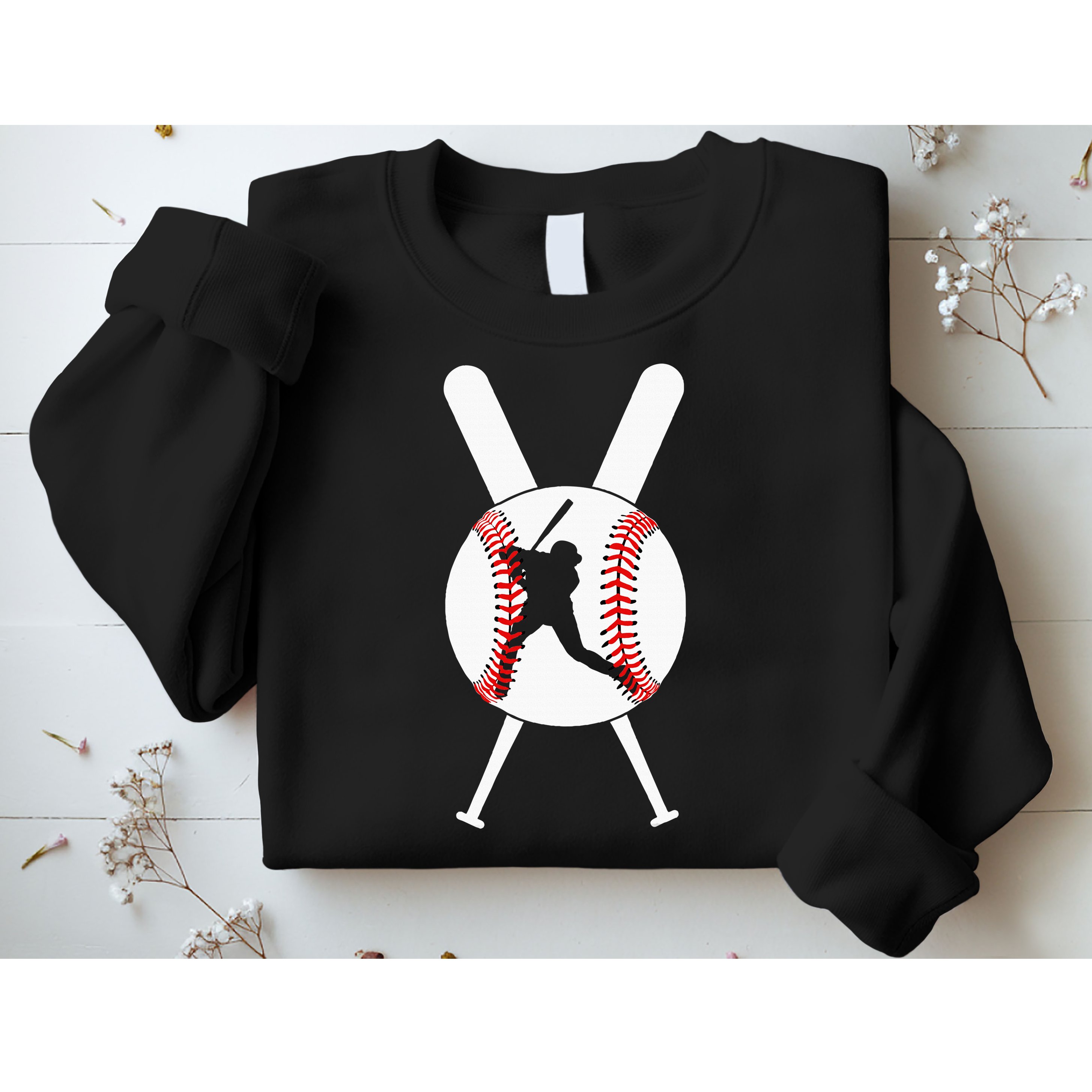 Cool Baseball Player Sweatshirt