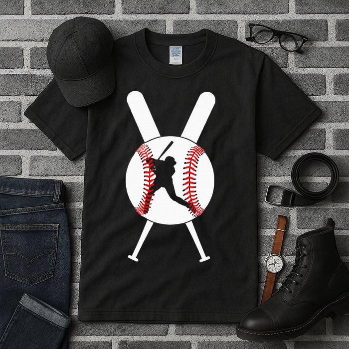 Cool Baseball Player Tall T-Shirt