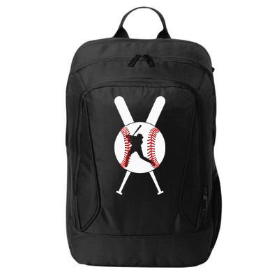 Cool Baseball Player City Backpack