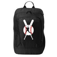 Cool Baseball Player City Backpack