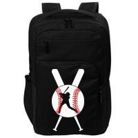 Cool Baseball Player Impact Tech Backpack