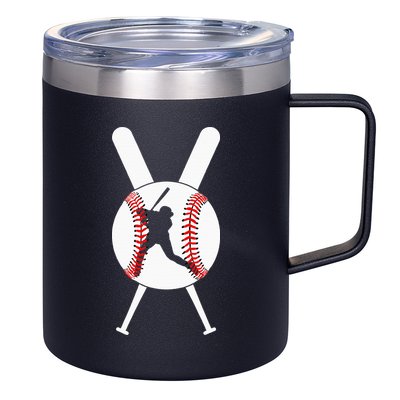 Cool Baseball Player 12oz Stainless Steel Coffee Mug