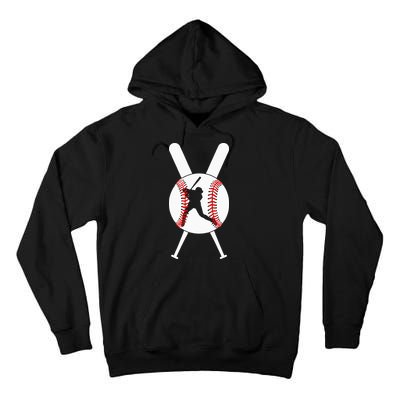 Cool Baseball Player Tall Hoodie