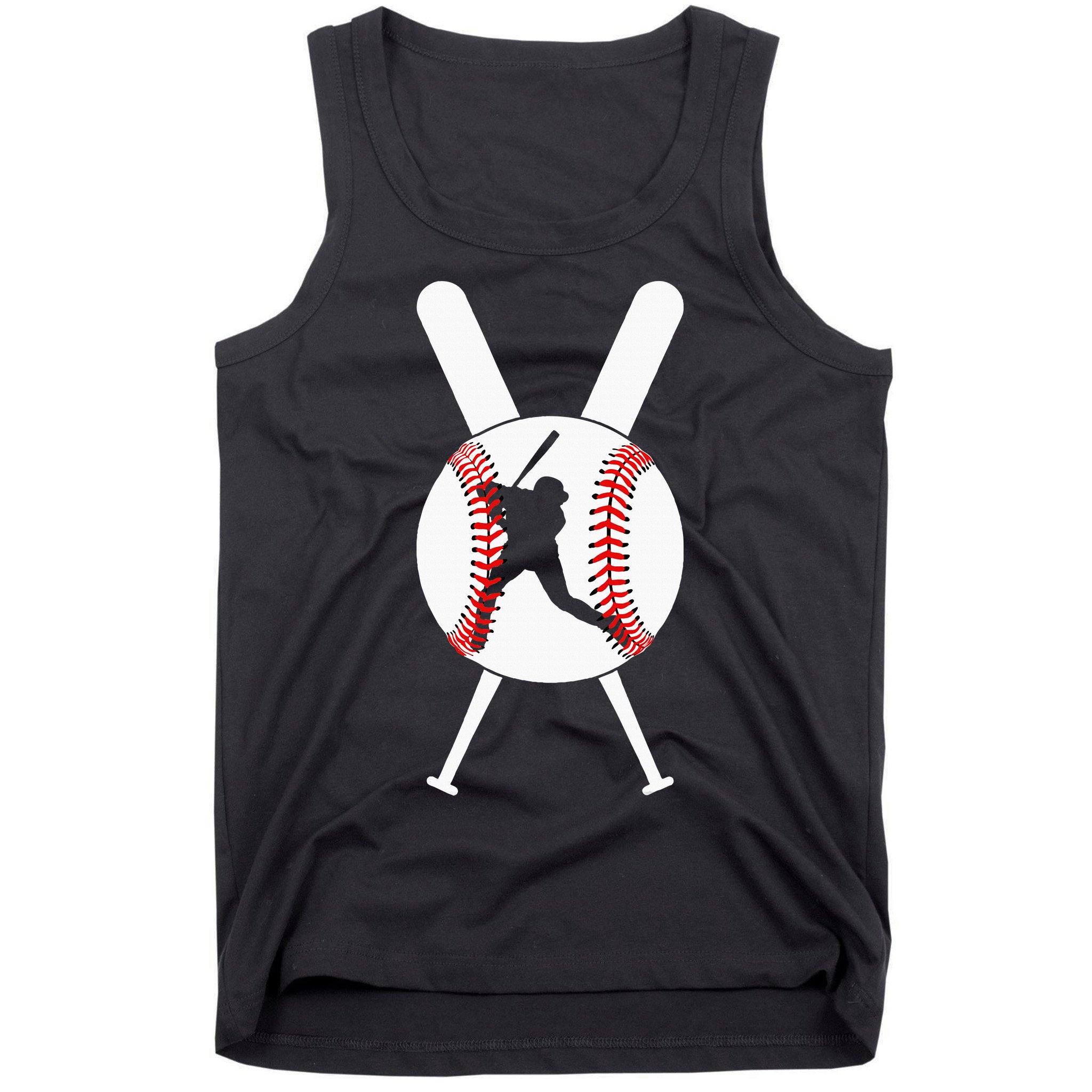 Cool Baseball Player Tank Top