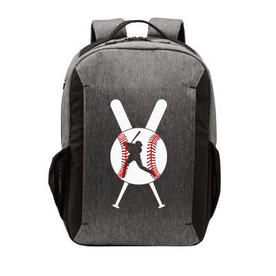 Cool Baseball Player Vector Backpack