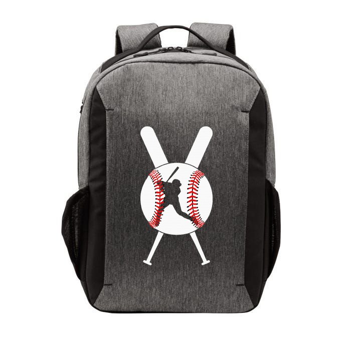 Cool Baseball Player Vector Backpack