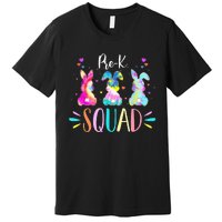 Cute Bunnies Pre-k Teacher Squad Easter Day Tie Dye Premium T-Shirt