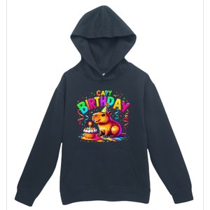 Capybara Birthday Party Urban Pullover Hoodie