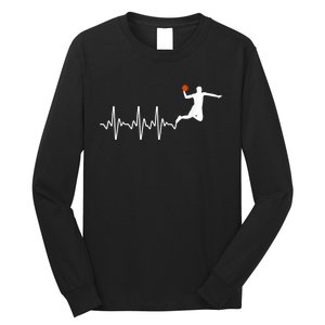 Cool Basketball Player Design For Men Women Basketball Lover Long Sleeve Shirt