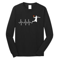 Cool Basketball Player Design For Men Women Basketball Lover Long Sleeve Shirt