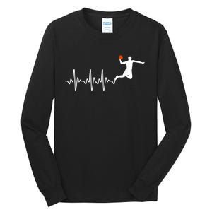 Cool Basketball Player Design For Men Women Basketball Lover Tall Long Sleeve T-Shirt