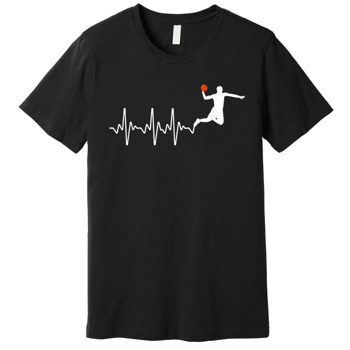 Cool Basketball Player Design For Men Women Basketball Lover Premium T-Shirt