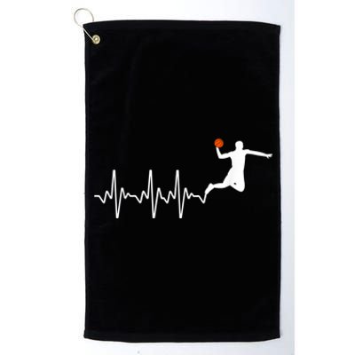 Cool Basketball Player Design For Men Women Basketball Lover Platinum Collection Golf Towel