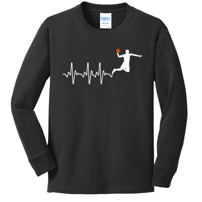 Cool Basketball Player Design For Men Women Basketball Lover Kids Long Sleeve Shirt