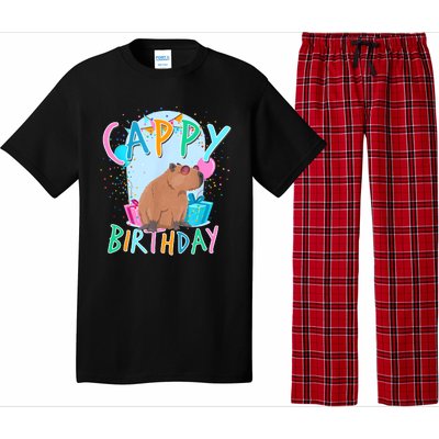 Capybara Birthday Party Capybaras For Girl And Boy Pajama Set