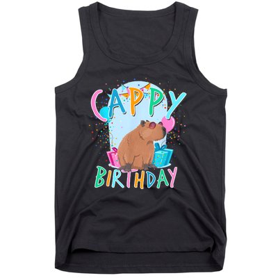 Capybara Birthday Party Capybaras For Girl And Boy Tank Top