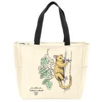 Common Brushtail Possum Trichosurus Vulpecula Engraved Zip Tote Bag