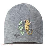 Common Brushtail Possum Trichosurus Vulpecula Engraved Sustainable Beanie