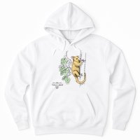 Common Brushtail Possum Trichosurus Vulpecula Engraved Hoodie