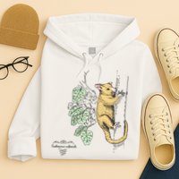 Common Brushtail Possum Trichosurus Vulpecula Engraved Hoodie