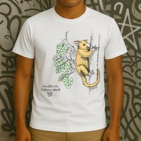 Common Brushtail Possum Trichosurus Vulpecula Engraved T-Shirt